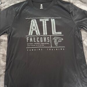 Atlanta Falcons Men’s Black NFL Short Sleeve Dryfit Shirt